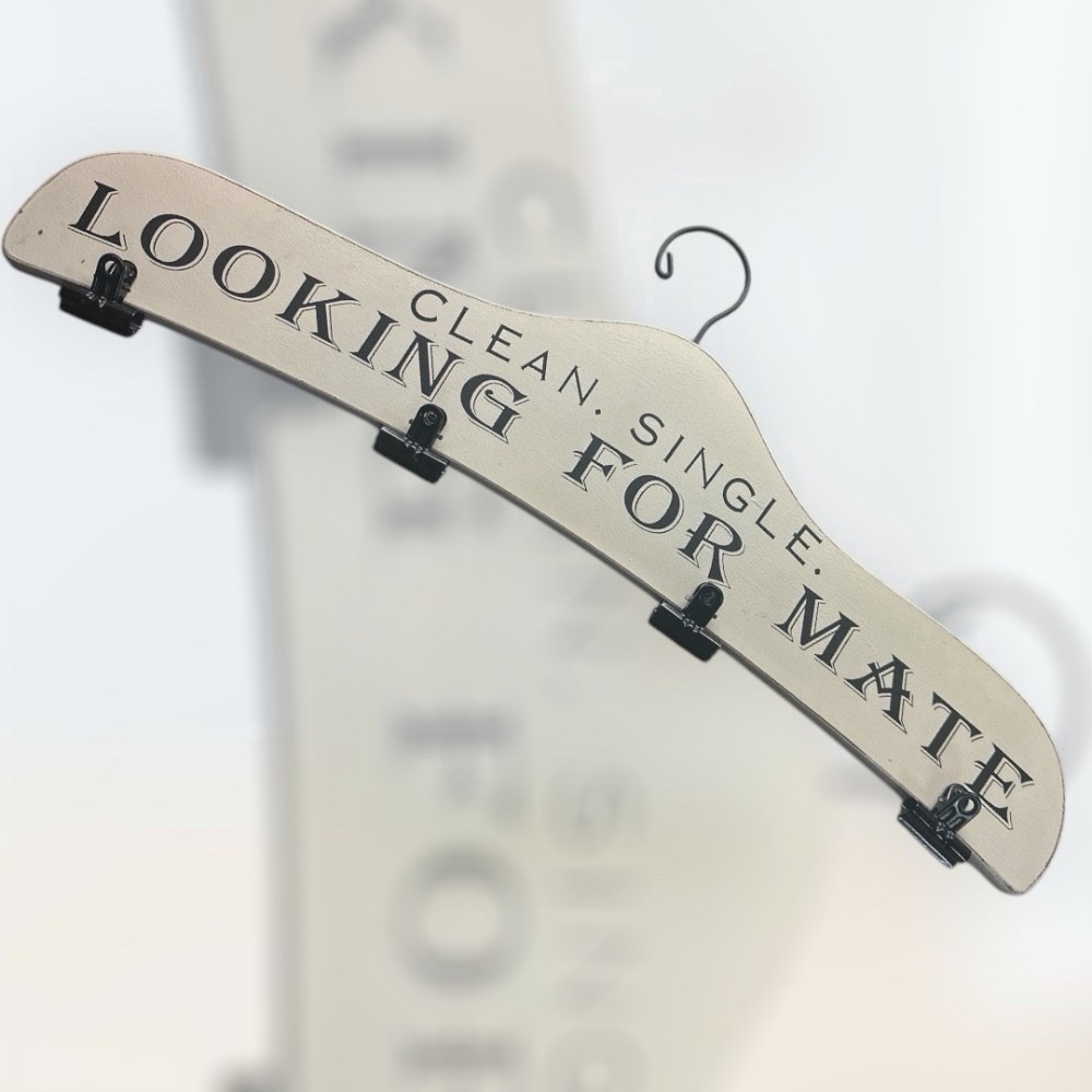 Vintage Laundry Room Sign Wooden Hand Painted Farmhouse Cottagecore Rustic Funny